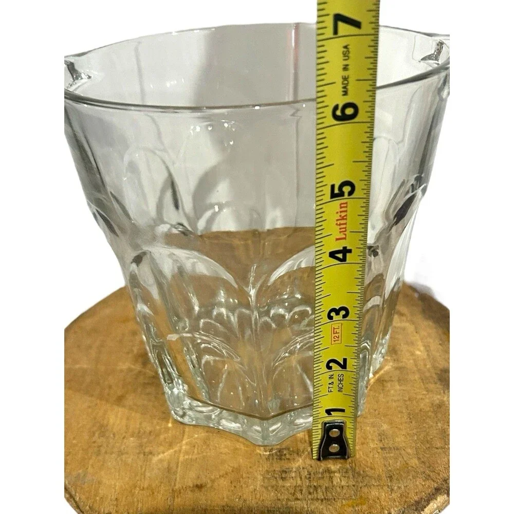Vtg Lead Crystal Champagne Wine Cooler Ice Bucket 6